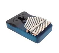 AKOOSY Kalimba Portable Bois Touches Mini Piano à Pouce Double Doigt pour Débutants Garçon Fille Amateurs de Musique