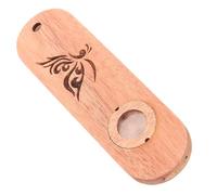 AKOOSY Kazoo Bois Petit Instrument Musical Bois pour Garçon Fille Débutants Facile à Jouer et Guitare Ukulélé Violon Piano Cadeau Anniversaire Garçon Fille