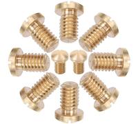 AKOOSY Kit 10 Vis de Réparation pour Saxophone Alto et Ténor, Accessoires en Laiton pour Maintenance d'Instruments à Vent