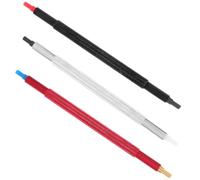 AKOOSY Kit de 3 Poussoirs pour Aiguilles de Montre Outil de Réglage Précis pour Bracelet Matériau Solide Adapté à la Pose Retrait des Barrettes à Ressort Outil Réparation Horloger