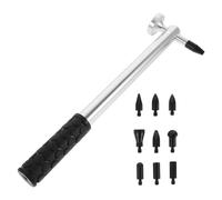 AKOOSY Kit Débosselage Carrosserie Sans Peinture avec Marteau Aluminium et Embouts Polyvalents Outils Réparation Bosses Auto Faciles à Utiliser pour Retrait de Dents à Domicile