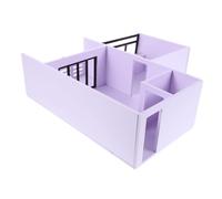 AKOOSY Kit Maquette Architecture Appartement Miniature DIY sans Intérieur Détaillé Matériaux de Modèle pour Maquette de Table de Sable Facile à Assembler pour et Planification