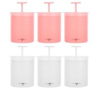 AKOOSY Kit Soin Visage 6pcs Mousseur Visage en Pp, Petit et Léger, Nettoie en Profondeur Pores, pour Voyage en Extérieur ou Usage à Domicile