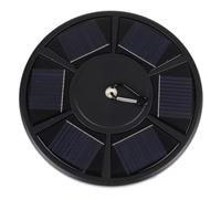 AKOOSY Lampe Solaire pour Drapeau Extérieur LED Éclairage de Jardin et Camping Lampe de Poteau Solaire pour Allées et Patio Éclairage Pratique et Décoratif