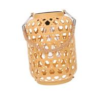 AKOOSY Lanternes Solaires Extérieures Étanches à Suspendre Lanterne Vintage Tressée pour Jardin Éclairage Automatique pour Patio Véranda Pelouse et Chemin