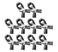 AKOOSY Lot de 10 Broches Commémoratives Oiseau Noir en Métal Épingles à Ornement Élégantes pour Vêtements et Paquet Insignes Souvenir Paix pour Funérailles et Veillées Funèbres