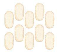 AKOOSY Lot de 10 Protège-ponts en Peau de Mouton pour Violon, Coussinets Protecteurs Anti-transpiration et Antidérapants, Accessoires Universels pour Instruments à Cordes en Studio,