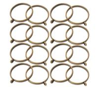 AKOOSY Lot de 100 Pendentifs à Lunette Ouverte en Alliage Doré, Cadre Rond Délicat Ajouré, Base Polyvalente pour Bijoux DIY et Créations en Résine