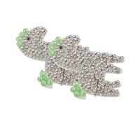 AKOOSY Lot de 2 Écussons Thermocollants Brodés à Coudre Animaux Cartoon, Patchs Décoratifs Perles, Motifs Cheval, 6 X 5 Cm, pour Vêtements, Paquet, Chapeaux, Réparation et