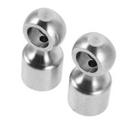 AKOOSY Lot de 2 Rallonges de Conduite de Frein pour Moto en Métal Haute Résistance, Adaptateur Fileté Étanche pour Extension de Durite de Frein, Compatible Système