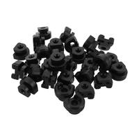 AKOOSY Lot de 30 Silentblocs Moteur en Caoutchouc pour Supports de Montage, Bagues de Remplacement Compatibles avec Modèles de Voiture Fit Civic, Absorption des Vibrations pour