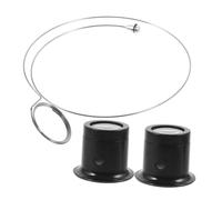 AKOOSY Lunettes Loupe à Bandeau pour Réparation Montres Bijoux Verre Résistant Confortables Et sans Contraintes Outil Précis pour Horlogers Et Bricolage