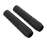AKOOSY Manchon de Plongée en Caoutchouc Noir 2pcs pour Protection Renforcée Tuyaux Basse et Moyenne Pression Régulateur Équipement Plongée Flexible