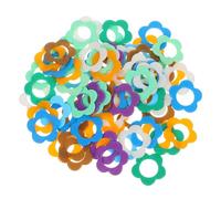 AKOOSY Marqueurs de Mailles Tricot Fleurs Colorés Clips Plastiques Crochet Faciles à Utiliser Accessoires DIY pour Pull Écharpe Chapeau Couture et Tricot