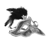 AKOOSY Masque de Carnaval en Plastique avec Forme D'aigle, Confort Assuré et Maintien Sécurisé, pour Spectacles et Fêtes Costumées