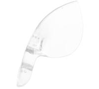 AKOOSY Mentonnière pour Violon 4/4 en Acrylique Transparent, Coussinet d'Épaule Ergonomique Léger Vert Clair, Accessoire pour Instrument de Musique pour Violonistes Adultes et Débutants