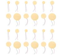 AKOOSY Micro Piézoélectrique Disque en Cuivre Ultra-fin Kit de 32 Pièces 20/27/35/50mm pour Reproduction Sonore Précise pour Guitare Acoustique et Mandoline