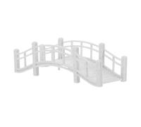 AKOOSY Micro Pont Miniature en Arc Grosse Taille Effet Marbre, Accessoire Décoratif Étanche pour Jardin, Parc et Maison de Fée, Ornement Vintage Polyvalent pour Micro-Paysage Extérieur