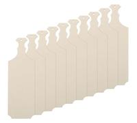 AKOOSY Mini Planches à Découper Surface Lisse et Facile à Nettoyer Lot de 10 en Bois Naturel pour Loisirs Créatifs pour Décoration Maison et DIY Graffiti