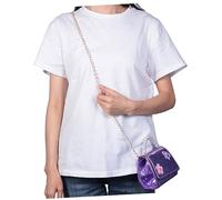 AKOOSY Mini Sac à Main Perles Et Fleurs pour Garçon Fille Sac Bandoulière Amovible Élégant
