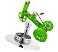 AKOOSY Mini Vélo pour Perroquets et Perruches, Plastique Léger et Fer, Favorise L'activité Physique et Réduit la Solitude, Jeu des Oiseaux de Compagnie