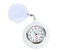 AKOOSY Montre à Clip pour Infirmière Montre Solide en Acier Inoxydable Chronométrage pour Étudiants Mode Chic et Pratique Milieu
