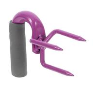 AKOOSY Motoculteur Manuel à Griffes Outil De Désherbage De Jardin Laboureur De Sol pour Potager Jardinage Acier Robuste Violet Travail du Sol