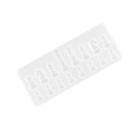 AKOOSY Moule Époxy Soi-même Silicone Blanc, pour Échecs | Non Adhérent, Résistant à Déchirure, Séparations Faciles, pour Projets DIY et Création Artisanale