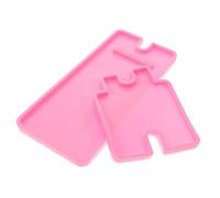 AKOOSY Moule Silicone pour Support Téléphone DIY Moule Époxy Transparent Flexible Outil Créatif pour Fabrication de Rack Mobile Facile à Utiliser et Nettoyer Matériau sans Danger