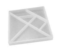 AKOOSY Moule Silicone Tangram Forme de Goutte pour Résine Époxy Flexible et Transparent Moule Puzzle DIY Créatif pour Projets Artisanaux