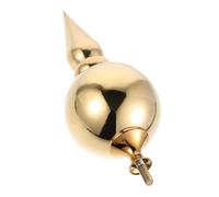 AKOOSY Ornement de Sommet pour Mât de Drapeau Acier Inoxydable Boule de Finition Résistante Aux Intempéries pour Jardin Bureau et Événement de Remplacement pour Drapeau National Fête