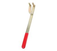 AKOOSY Outil de Maintien de Poulie Acier Clé de Serrage de Poulie de Distribution Réglable pour Moteurs Support Blocage de Roue Dentée pour Réparation et Entretien Automobile