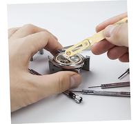 AKOOSY Ouvre-boîtier Montre Réglable à Griffes Doré Outil De Réparation Précis pour Ouverture Fond De Montre Et Remplacement Piles Accessoire pour Montres Pratique