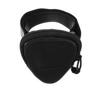 AKOOSY Paquet de Rangement pour Médiators de Guitare Réglable, Tissu Robuste, Petit Étui Léger pour 20 Médiators, Compatible Sangles Acoustiques et Électriques, pour Musique