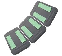 AKOOSY Patins en Fer pour Échelle de Lit Superposé, Lot de 3 Pièces, Installation Facile et Sécurité Renforcée, Design Amovible pour Chambres D'étudiants et Dortoirs