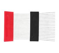 AKOOSY Peigne à Texture Murale Outil D'art de Décoration Intérieure 2 Pièces en Acier Inoxydable pour Plâtre et Mur Finition Moderne Unique pour Projets de Peinture DIY