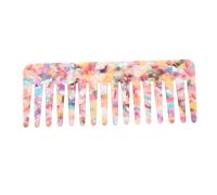 AKOOSY Peigne Anti-statique en Acétate Grosse Taille Dents Larges, Texture Lisse, Prise Stable, Doux pour Cheveux Fragiles, Usage Quotidien et Après L’exercice
