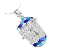 AKOOSY Pendentif Diy Alliage Support Pour Aromathérapie Étui De Bijoux Suspendu Diffuseur Huile Essentiel