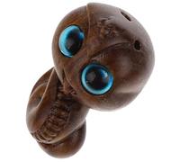 AKOOSY Pendentif Serpent en Bois de Santal Cristal, Accessoire Feng Shui pour Décoration Maison et Bureau Année du Serpent 2025