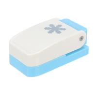 AKOOSY Perforatrice Flocon de Neige Légère en Plastique et Fer pour Scrapbooking et Loisirs Créatifs, Facile à Ranger, pour Décoration Hivernale