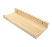 AKOOSY Petite en Étagère Flottante Bois Petits Kaki Objets | Rangement Mural, Exposition de Plantes Jardinières, Style Compact pour Chambre, Salon Cuisine