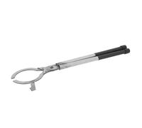 AKOOSY Pince à Creuset en Acier Inoxydable Petite Taille 1 Kg Accessoire pour Fusion de Métaux Précieux Outil de Levage pour Fusion Or Argenté Usage Professionnel en Fonderie