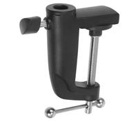 AKOOSY Pince de Fixation Robuste Aluminium pour Table Serre-joint Réglable pour Bras Microphone et Support Téléphone Compatible