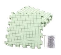 AKOOSY Planche Blocage Mousse Portable pour Tricot et Crochet avec Tiges Inoxydable Surface Antidérapante et Modulaire pour Projets