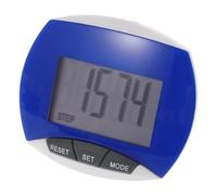 AKOOSY Podomètre de Marche Électronique, Compteur de Pas Marche, Écran Large, Abs, Comptage Précis des Pas, Léger, Gestion Santé, Bleu, Pile Incluse, Activités de Plein Air et Exercice