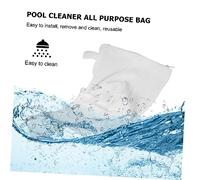 AKOOSY Pool Bag Zippered Replacement for Polaris Large Mesh Filter Bag Reusable and Easy to with Pool Vacuum Cleaner