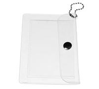 AKOOSY Porte-Monnaie Transparent Étanche Anneau Flottant Mini Pochette Compacte pour Pièces et Cartes Petit Portefeuille Portable pour Voyage et Utilisation Extérieure