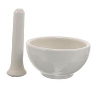 AKOOSY Pot Céramique pour Maison et Restaurant Bol à Épices et Broyeur Sain pour Ail Piment et Médicaments Usage Polyvalent