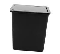 AKOOSY Poubelle Encastrée Inox avec Couvercle Rabattable Couvercle Intégré pour Plan de Travail Système Anti-odeurs et Hygiénique Poubelle Compacte pour Cuisine et Salle de Bain