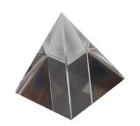 AKOOSY Prisme de Cristal Pyramide 40mm en Verre Optique pour Bureau
